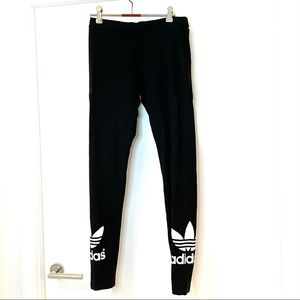 Adidas Originals Leggings Black White 